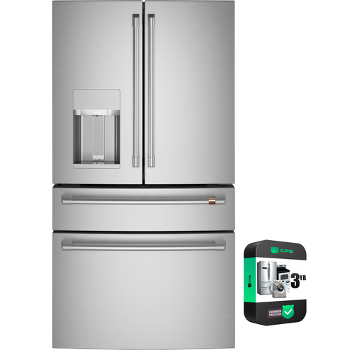 GE Cafe 27.8 CU. FT. French-Door Smart Refrigerator & Freezer + 3 Year Warranty