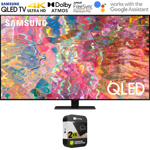Samsung QN50Q80BA 50 Inch QLED 4K Smart TV 2022 w/ 2 Year Extended Warranty