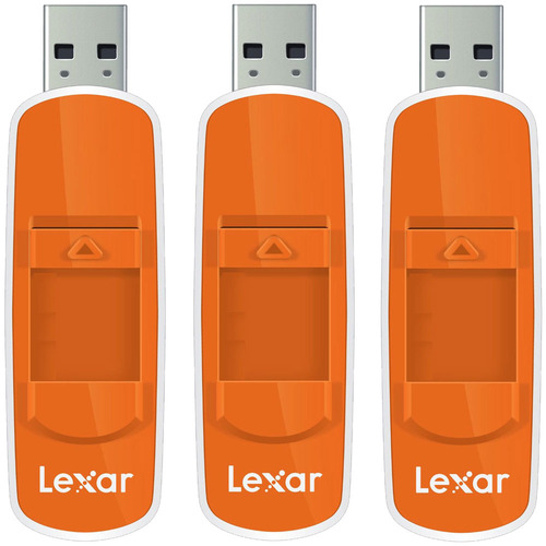Lexar 16 GB JumpDrive S33 USB 3.0 Flash Drive 3-Pack (48GB Total)