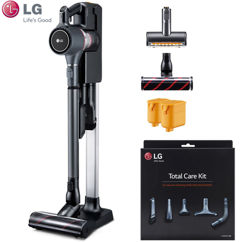 LG CordZero A9 Ultimate Cordless Stick Vacuum + LG V-Totalcare Vacuum Attachments