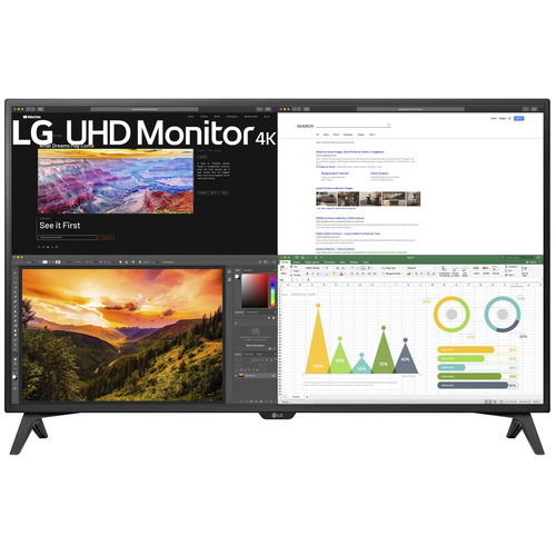 LG 43UN700T-B 43` 4K UHD 3840x2160 IPS USB-C HDR 10 Monitor - Refurbished