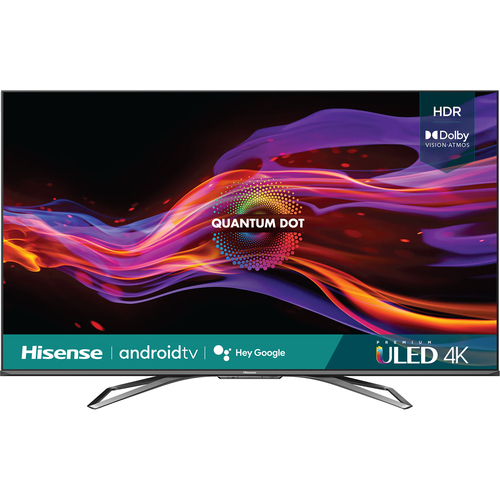 Hisense 55 Inch U8G Series 4K ULED Quantum HDR Smart Android TV (2021) - Refurbished