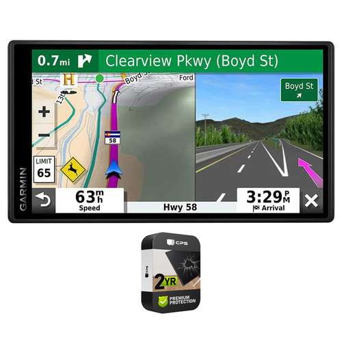 Garmin DriveSmart 55 and Traffic GPS Navigator 5.5 Inch Display+2 Year Warranty