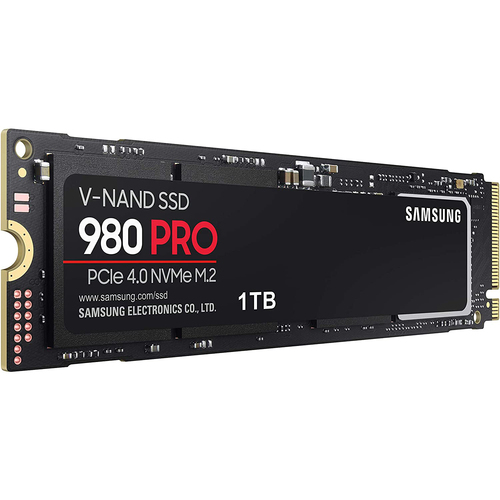 Samsung 980 PRO PCIe 4.0 NVMe SSD 1TB - MZ-V8P1T0B/AM