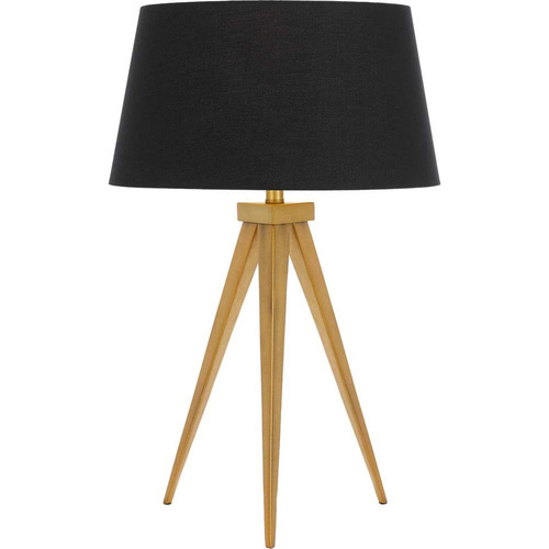 AFELEM Sinatra Table Lamp in Antique Gold/Black - 9144-TL