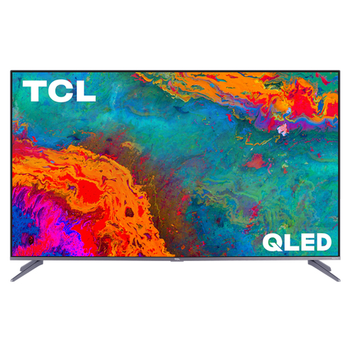 TCL 65` 5-Series 4K QLED Dolby Vision HDR Smart Roku TV - 65S535 - Refurbished