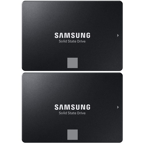 Samsung MZ-77E1T0B/AM 870 EVO SATA 2.5-inch SSD, 1TB (2-Pack)