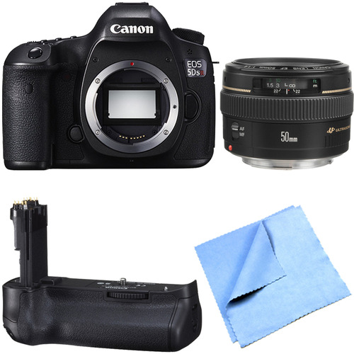 Canon EOS 5DS R 50.6MP Digital SLR Camera Telephoto Lens Bundle