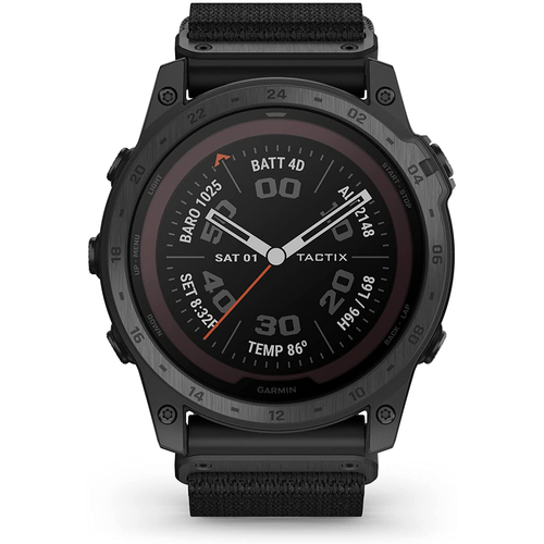 Garmin tactix 7 Pro Tactical GPS Watch with Black Nylon Band