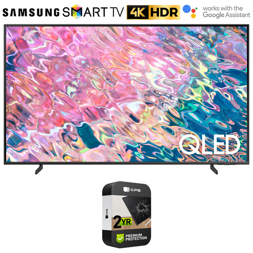 Samsung Q60B 50` QLED 4K Quantum Dual LED HDR Smart TV 2022 w/ 2 Year Extended Warranty