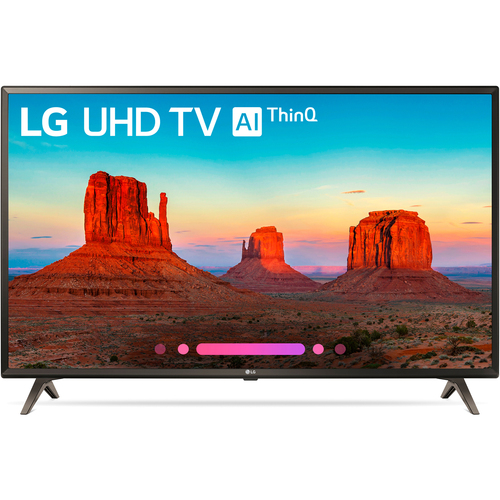 LG 43UK6300 43` UK6300 Class 4K HDR Smart LED AI UHD TV w/ThinQ (2018) -Refurbished