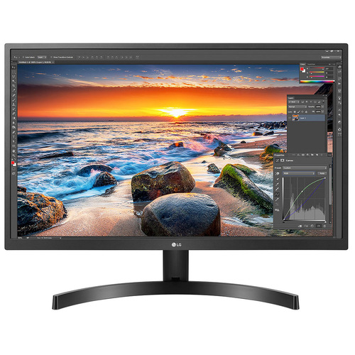 LG 27UK500-B 27` 4K UHD (3840x2160) IPS HDR10 Monitor with FreeSync - Refurbished