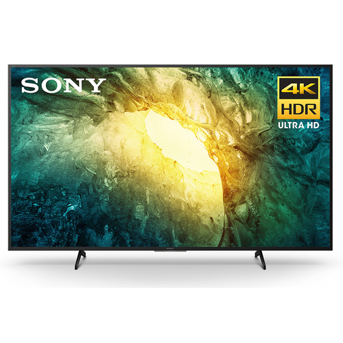 Sony KD55X750H 55` X750H 4K Ultra HD LED Smart TV (2020 Model) - Refurbished