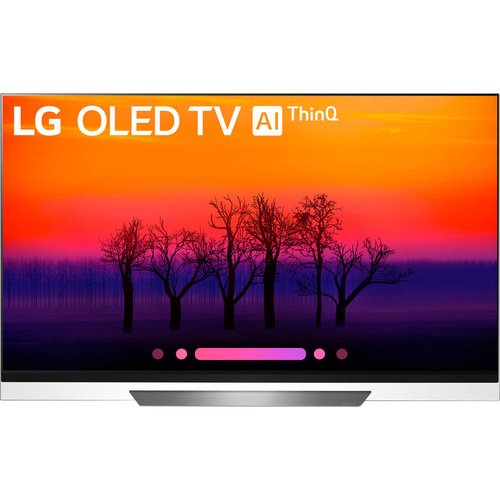 LG OLED55E8PUA 55` Class E8 OLED 4K HDR AI Smart TV (2018 Model) - Refurbished