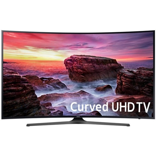 Samsung UN49MU6500 Curved 49` 4K Ultra HD Smart LED TV (2017 Model) Refurbished