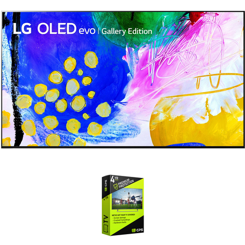 LG OLED65G2PUA 65 Inch HDR 4K Smart OLED TV (2022) w/ 4 Year Extended Warranty