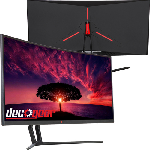Deco Gear 35` Curved Ultrawide LED Gaming Monitor Full HD Display 21:9 2560x1080