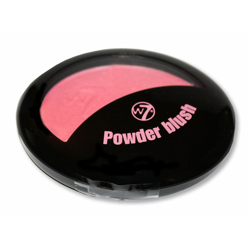 W7 Powder Blush Compact with Applicator - Baby Pink, 4g/0.141fl oz