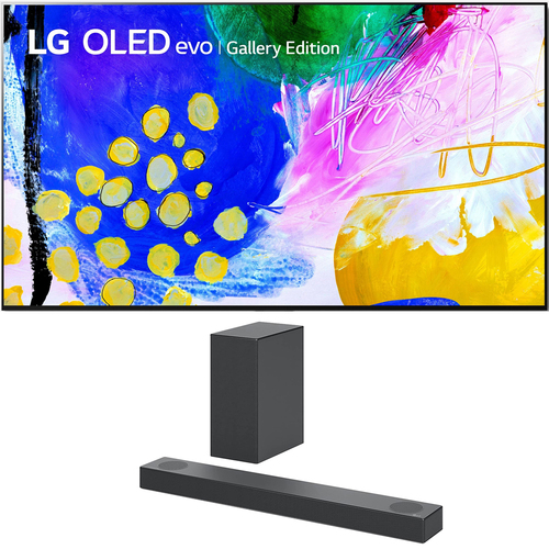 LG 97 Inch HDR 4K Smart OLED TV 2022 with LG 3.1.2 ch High Res Audio Sound Bar