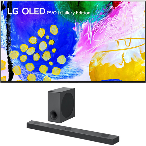 LG 97 Inch HDR 4K Smart OLED TV 2022 with LG 5.1.3 ch High Res Audio Sound Bar