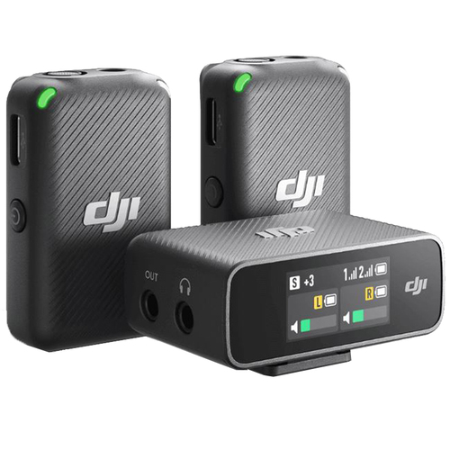 DJI Mic Wireless Microphone System and Audio Recorder