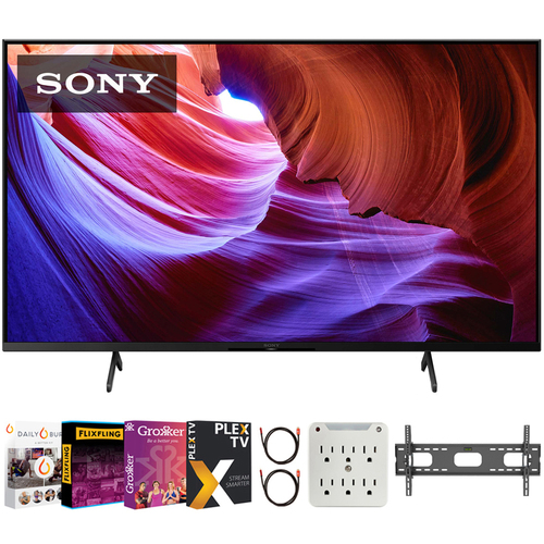 Sony 43` X85K 4K HDR LED TV w/ smart Google TV 2022 Model+Movies Streaming Pack