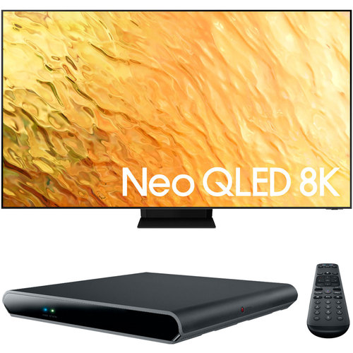 Samsung QN85QN800B 85 Inch Neo QLED 8K TV (2022) with DIRECTV STREAM Bundle