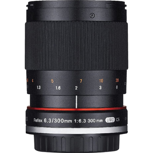 Rokinon 300mm F6.3 Mirror Lens for Sony E-Mount (Black) - Open Box