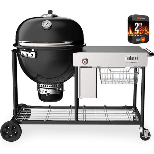 Weber Summit Kamado S6 Charcoal Grill Center with 2 Year Extended Warranty