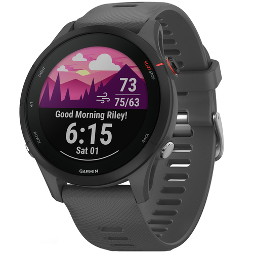 Garmin Forerunner 255 GPS Smartwatch, Slate Gray