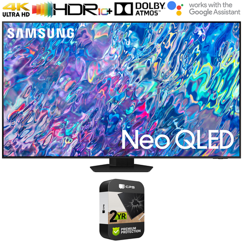 Samsung QN85BA 55` Neo QLED 4K Mini LED Smart TV 2022 w/ 2 Year Extended Warranty
