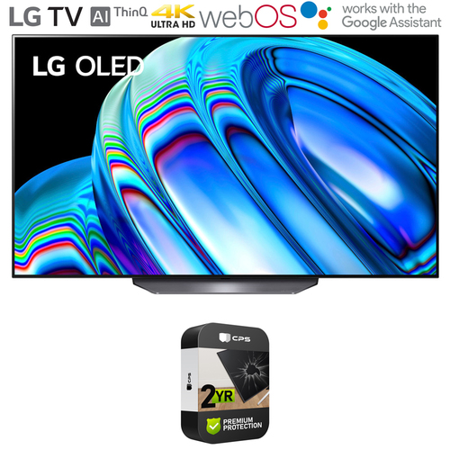 LG OLED55B2PUA 55 Inch HDR 4K Smart OLED TV 2022 w/ 2 Year Extended Warranty