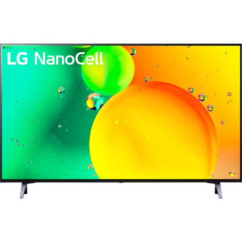 LG 43NANO75UQA 43 Inch HDR 4K UHD Smart NanoCell LED TV, 2022 - Refurbished