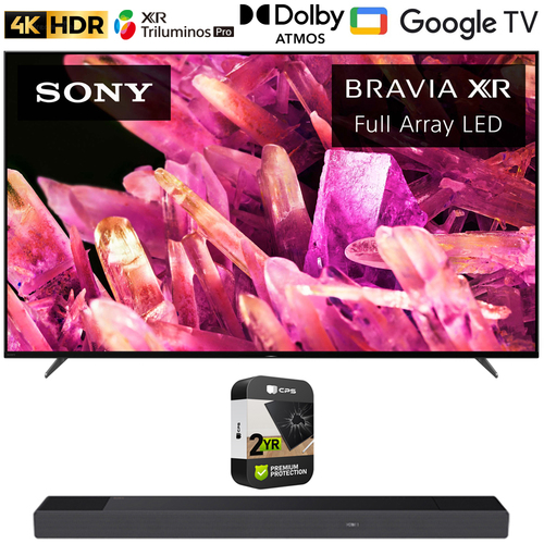 Sony Bravia XR 85` X90K 4K HDR LED Smart TV 2022 + HT-A7000 Soundbar + Warranty