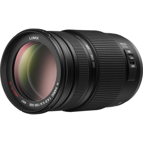 Panasonic LUMIX G H-FS100300 VARIO 100-300mm / F4.0-5.6 / MEGA O.I.S. Lens