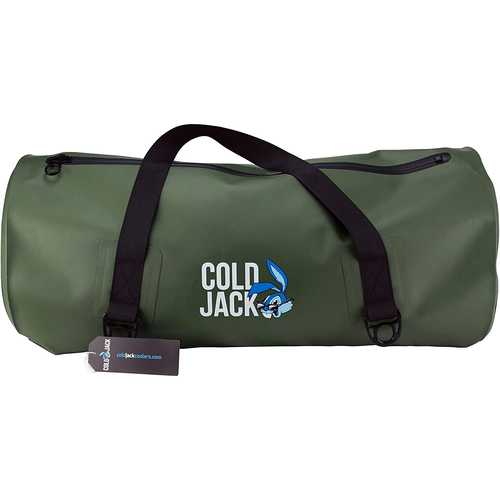 Waterproof Low Profile Duffel Bag, Green