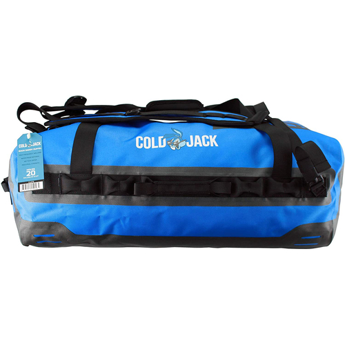 Cold Jack Coolers Waterproof Duffel Bag/Backpack, Black
