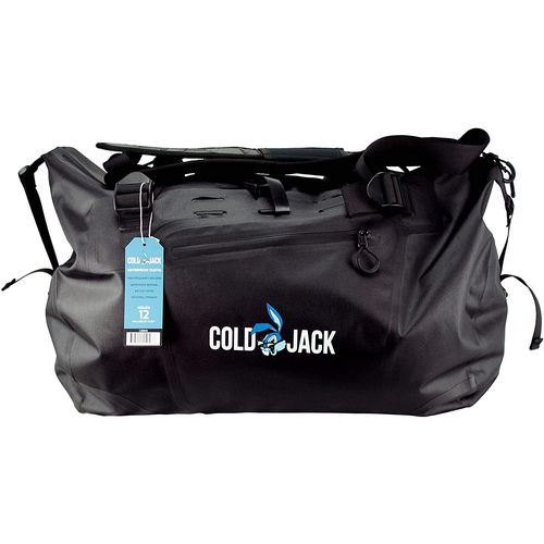 Waterproof Duffel Bag/Backpack, Black