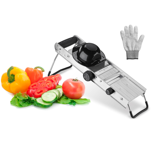 Cuisinart Mandoline with Cut-Resistant Gloves, Stainless Steel (CTG-00-SSMAN2)