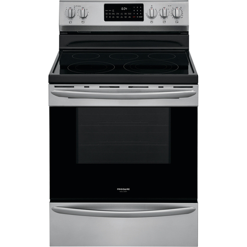 Frigidaire GCRE3060AF Gallery 30` 5.7 cu. ft. Electric Air Fry Range, Stainless Steel