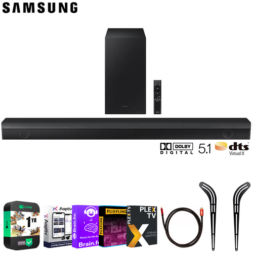 Samsung HW-B650 3.1ch Soundbar with Dolby 5.1 2022 + 1 Year Protection Pack
