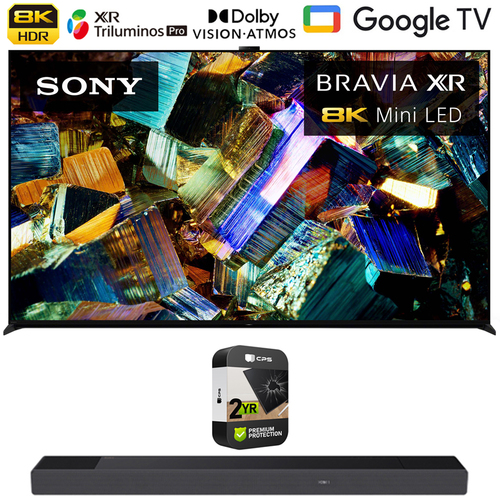 Sony 85` BRAVIA XR Z9K 8K HDR Mini LED TV 2022 + Sony HT-A7000 Soundbar + Warranty