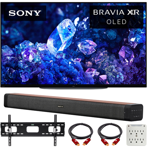 Sony Bravia XR A90K 48` 4K HDR OLED Smart TV 2022 with Deco Home 60W Soundbar Bundle