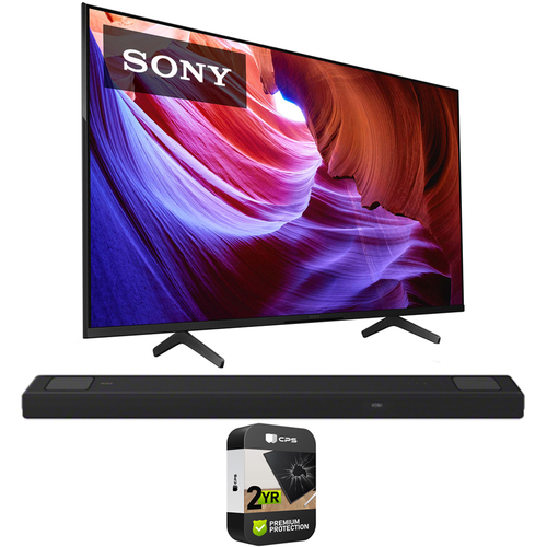 Sony 75` X85K 4K HDR LED TV with smart Google TV 2022 Model with Soundbar Bundle