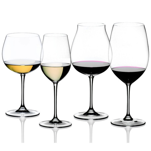 Riedel Vinum XL Wine Glasses Tasting Set, Set of 4, Grape Varietal