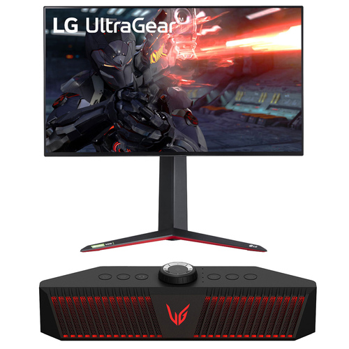 LG UltraGear 27" 4K UHD IPS LED Monitor + LG DAC Gaming Speaker