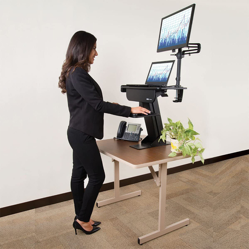 Tripp Lite Sit Stand Desktop Workstation