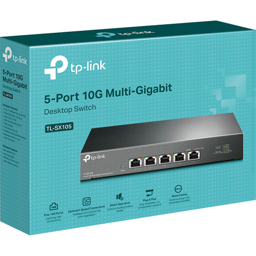 TP-Link 5x10G ports Desktop Switch