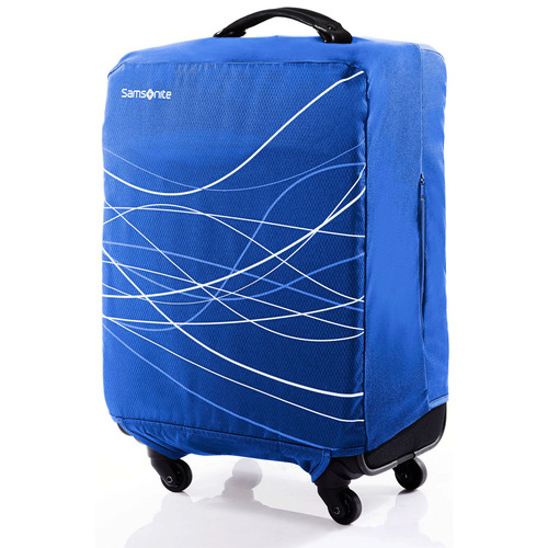 Samsonite Foldable Luggage Cover, Large - Blue