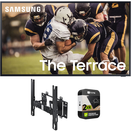 Samsung 75` The Terrace QLED 4K UHD HDR Smart TV + Wall Mount +Extended Warranty